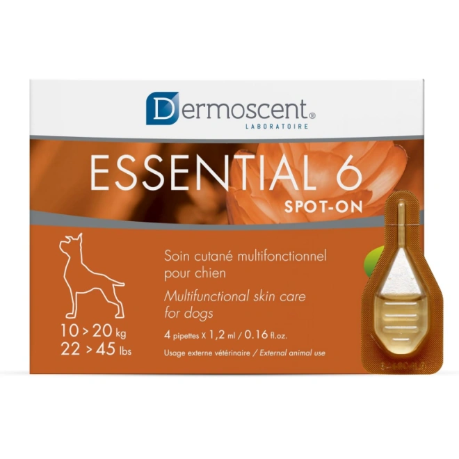 Dermoscent Essential 6 for Dogs | Anti-Itch & Allergy Care