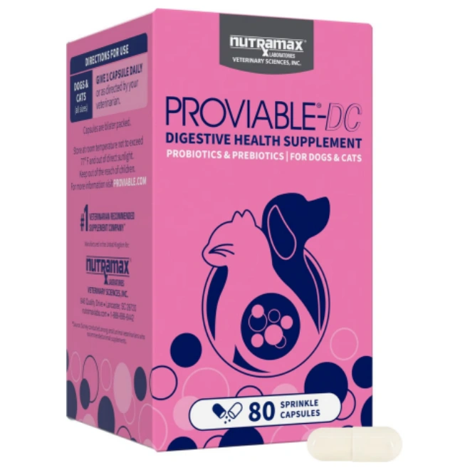 prebiotics digestive health supplement for dogs and cats