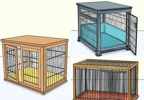 how to crate train an older dog