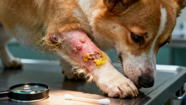 how to treat flea dermatitis in dogs at home