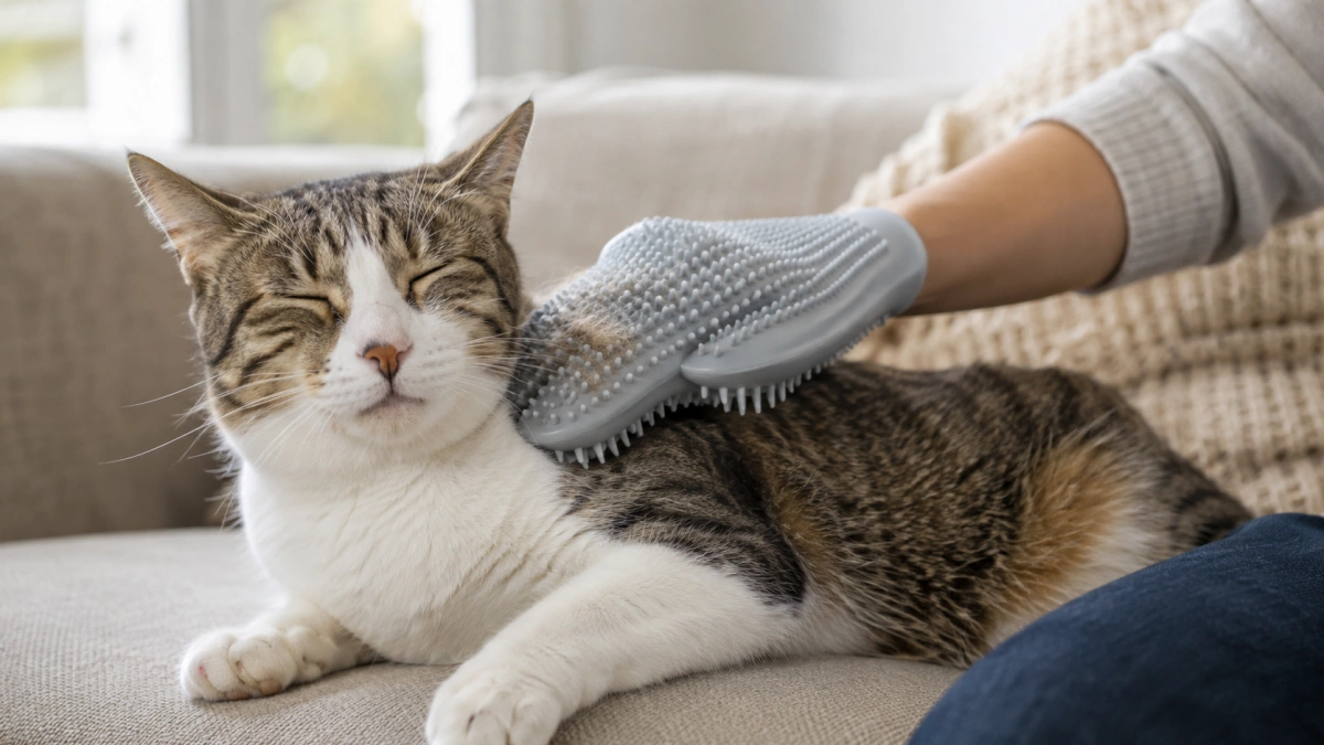 Cat Grooming Gloves: Do They Work and When Are They Useful?
