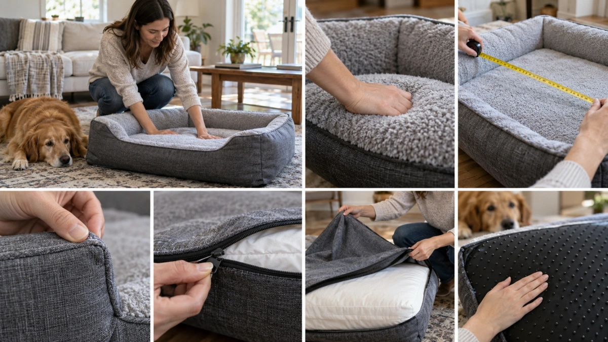 Essential features to check when choosing cheap dog beds