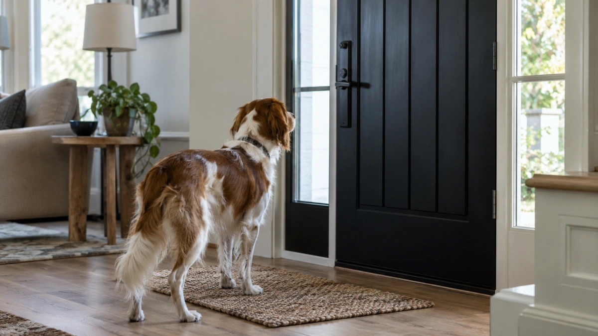 Common signs of separation anxiety in dogs at home