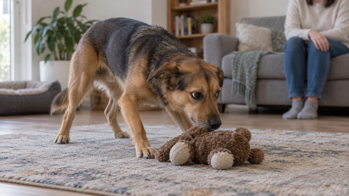 Common warning signs of resource guarding in dogs