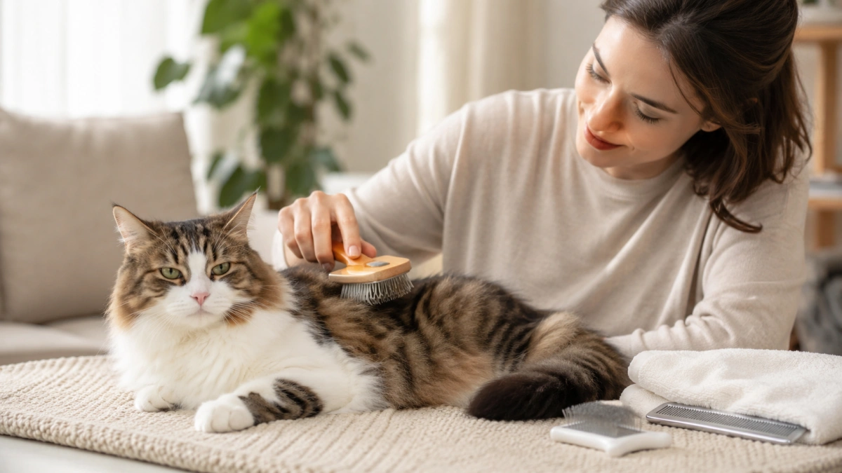Cat Grooming At Home
